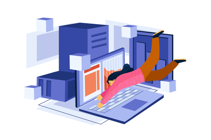 Database management  Illustration