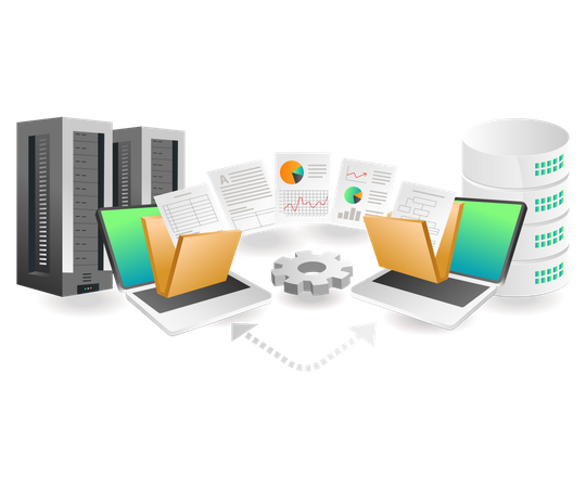 Database Management  Illustration