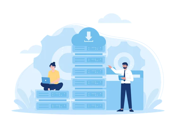 Database management system  Illustration