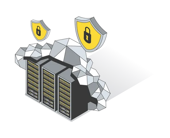 Database protection Illustration