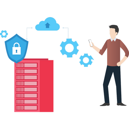 Database Protection  Illustration