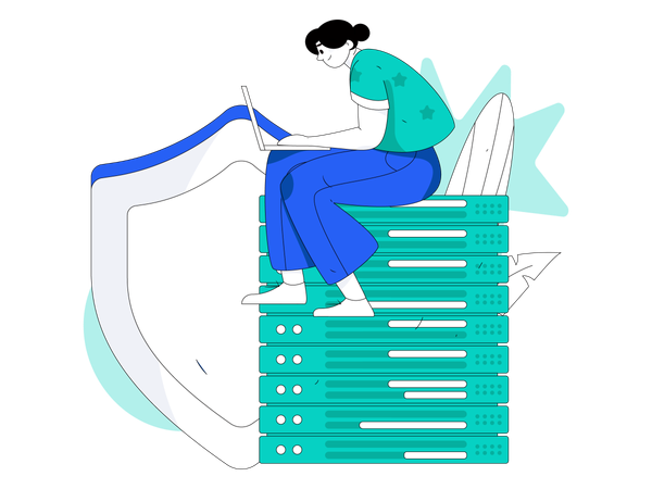 Database security  Illustration