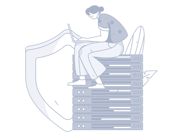 Database security  Illustration