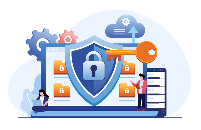 Database Security Illustration