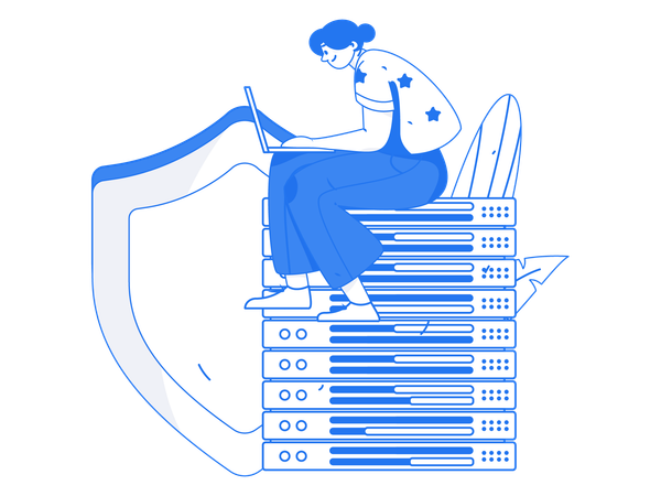 Database security  Illustration