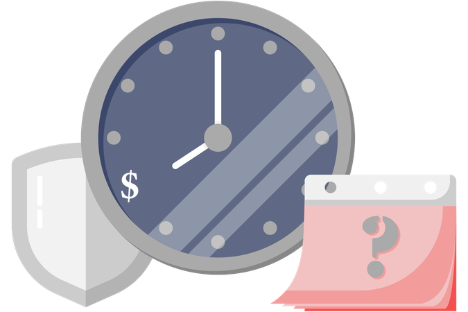 Date and time of stock transaction  Illustration