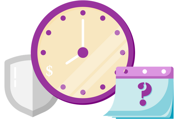 Date and time of stock transaction  Illustration