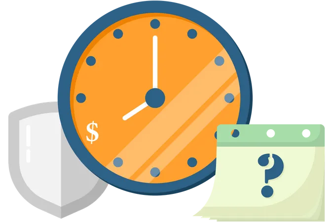 Date and time of stock transaction  Illustration