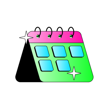 Date Calendar  Illustration