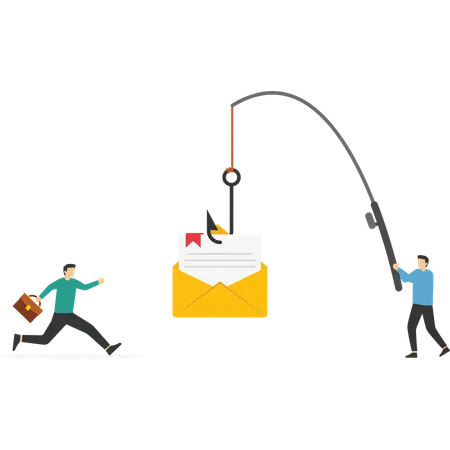 Daten-Phishing-Hacking  Illustration