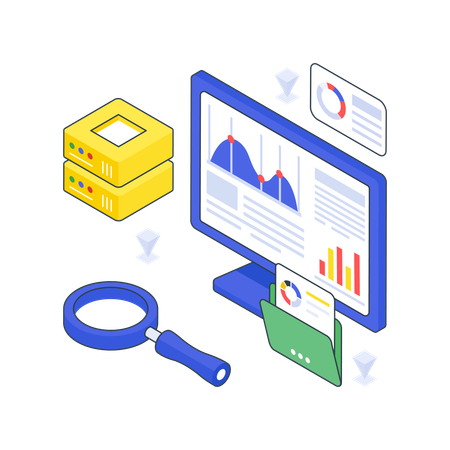 Datenanalyse  Illustration