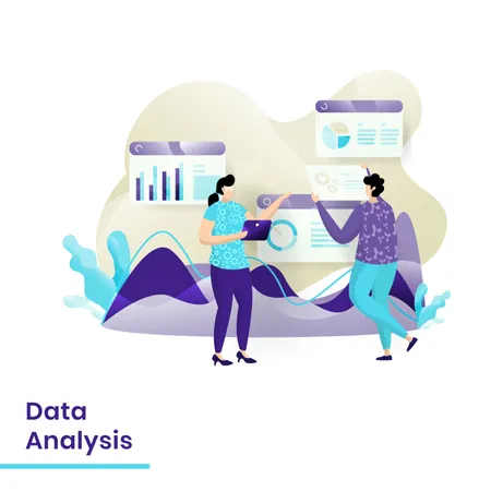 Datenanalyse  Illustration