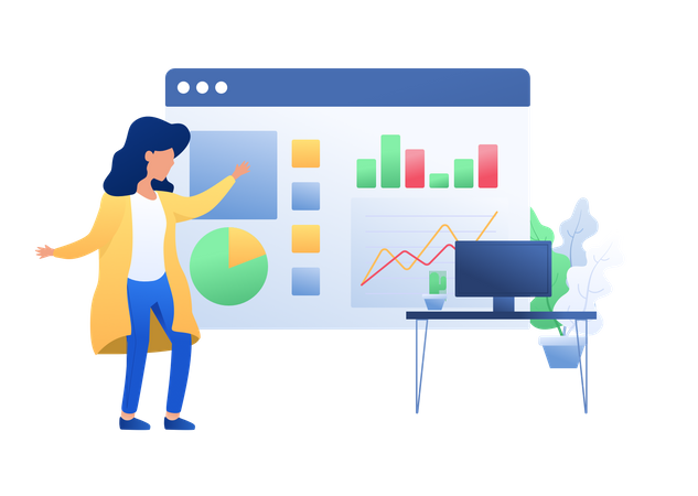 Datenanalyse  Illustration