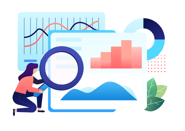 Datenanalyse  Illustration