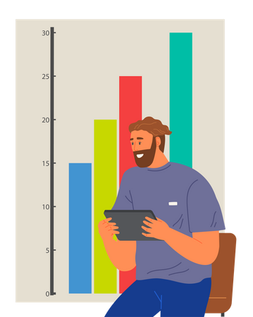 Datenanalyse  Illustration