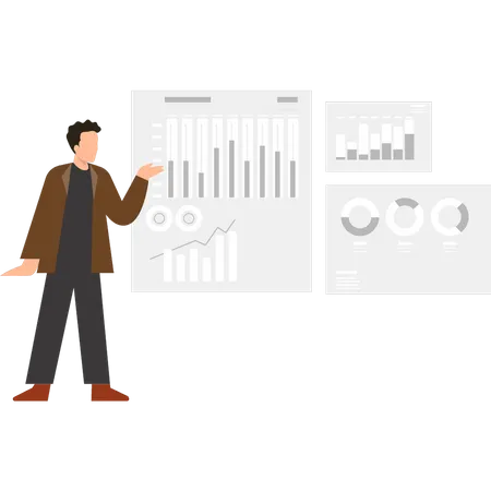 Datenanalyse  Illustration