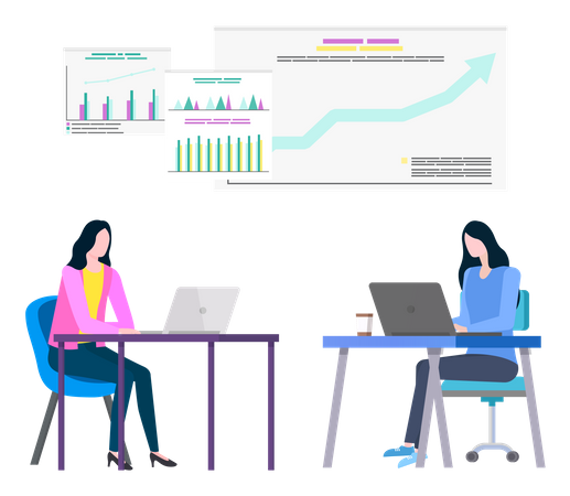 Datenanalyse  Illustration