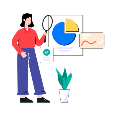 Datenanalyse  Illustration