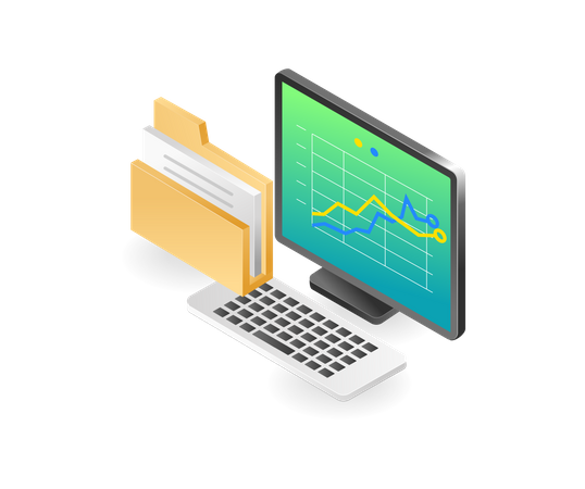 Datenanalyse  Illustration