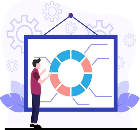 Datenanalyse  Illustration