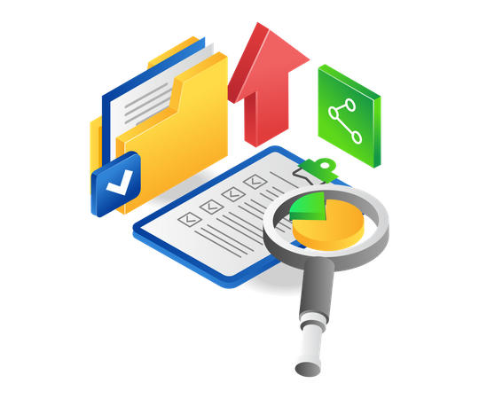 Checkliste zur Datenanalyse  Illustration