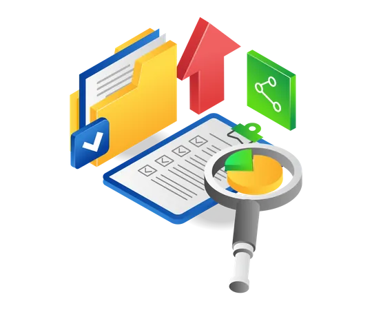 Checkliste zur Datenanalyse  Illustration