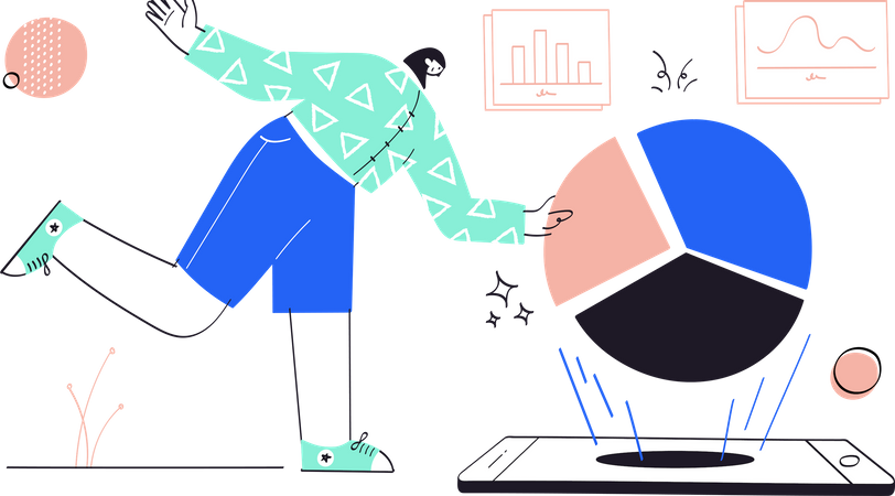 Datenanalyse  Illustration