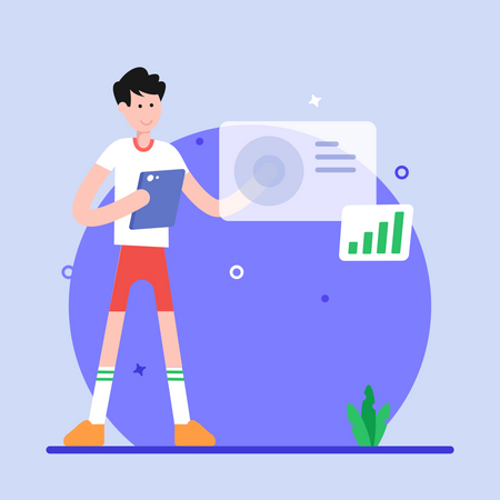 Datenanalyse  Illustration