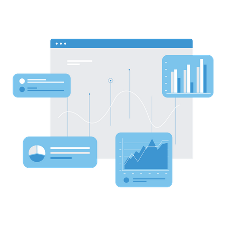 Datenanalyse  Illustration