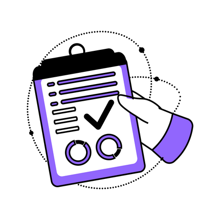 Datenanalyse-Statistiken  Illustration