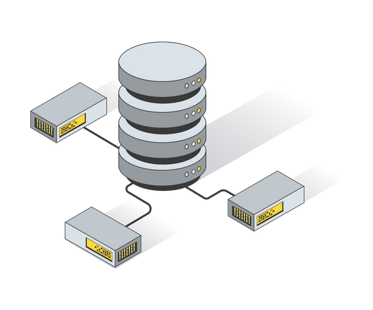 Datenbank  Illustration