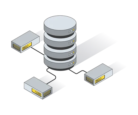 Datenbank  Illustration