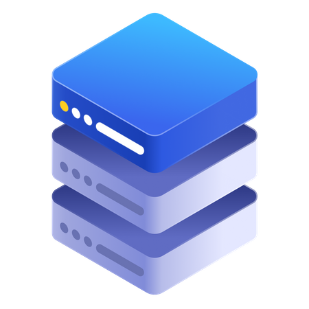 Datenbankserver  Illustration