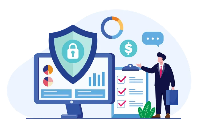 Datenbankmanagement  Illustration