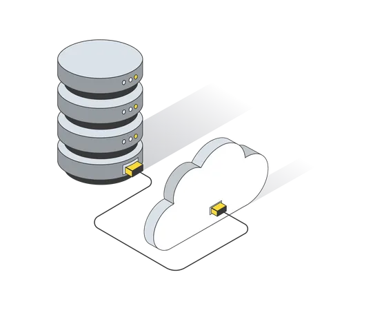 Datenbankmanagement  Illustration