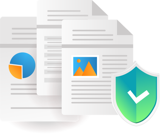 Datendateisicherheit  Illustration