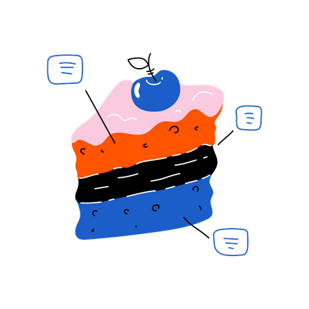 Datenstatistiken  Illustration