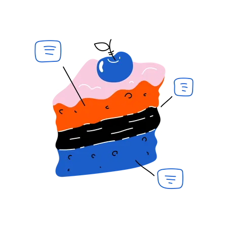 Datenstatistiken  Illustration