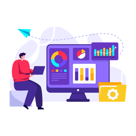 Datenmanagement  Illustration