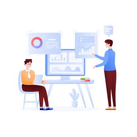 Datenmanagement  Illustration