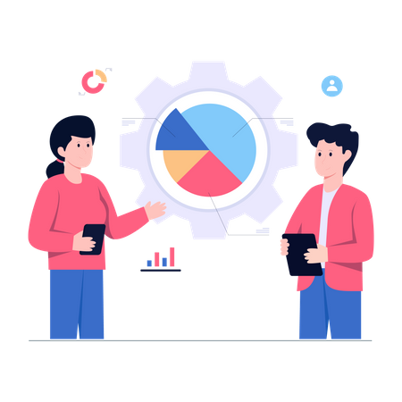 Datenmanagement  Illustration