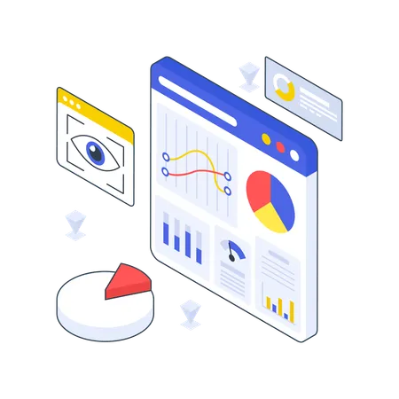 Datenvisualisierung  Illustration