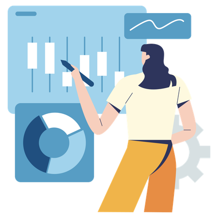 Data Science-Diagramme  Illustration