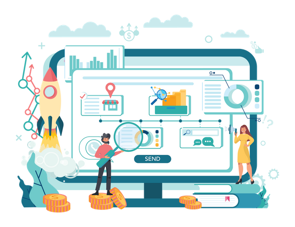 Datos comerciales  Ilustración