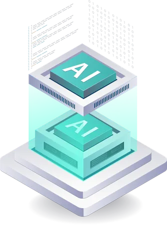 Datos en tecnología de Inteligencia Artificial  Ilustración