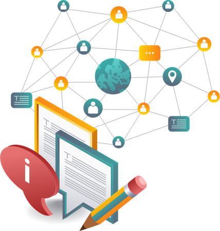 Sistemas de información de redes de datos  Ilustración