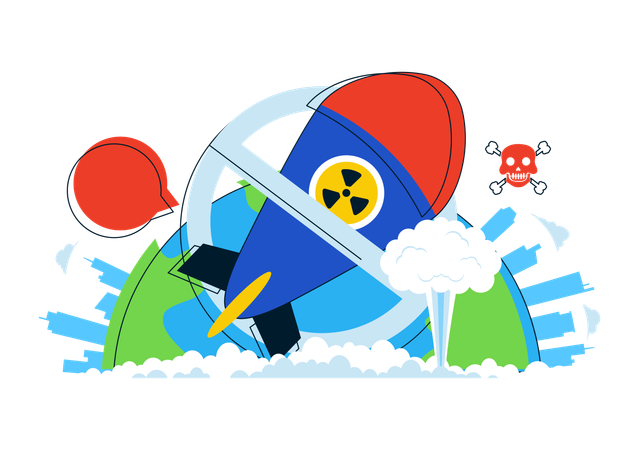 Day of Against Nuclear Tests  Illustration