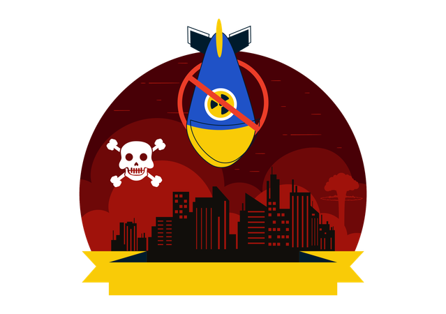 Day of Against Nuclear Tests  Illustration