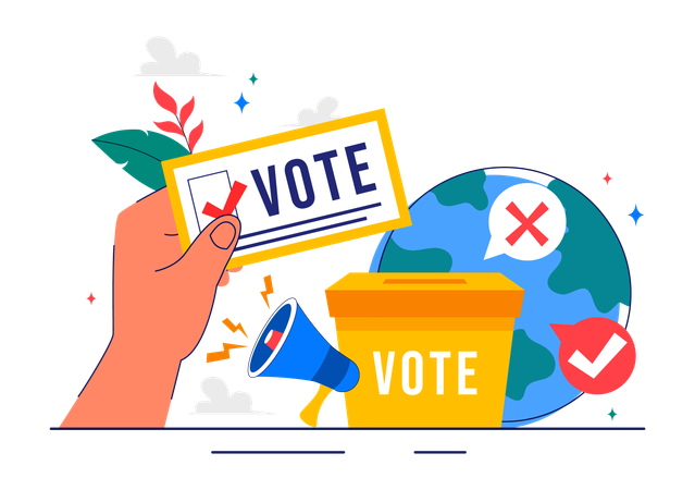 Day of Democracy  Illustration