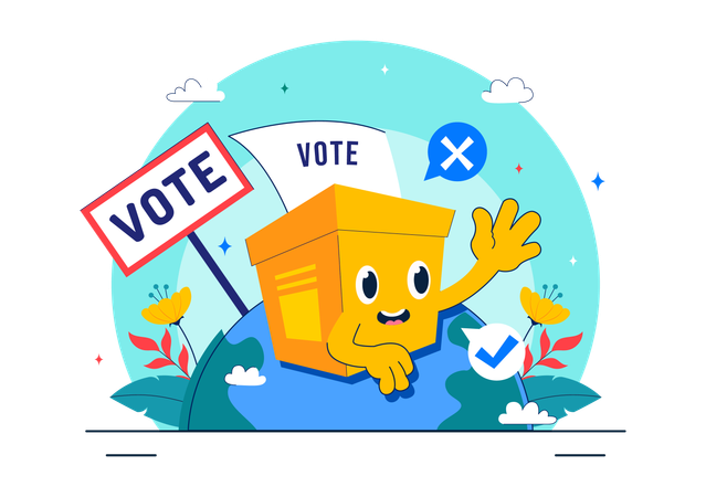 Day of Democracy  Illustration